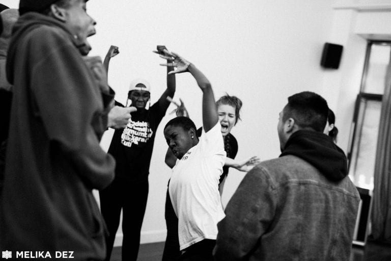 Photography of dancers at The Clash IV Workshops
