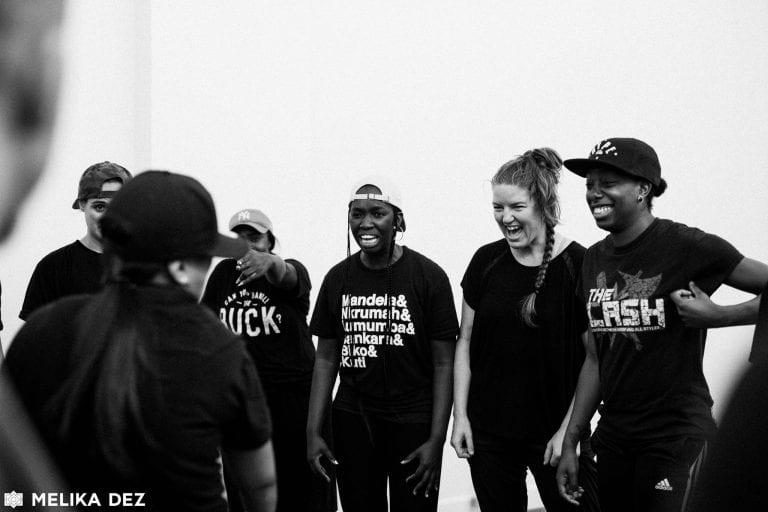 Photography of dancers at The Clash IV Workshops