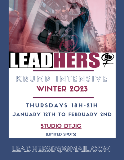 LeadHers Class Intensive H23 flyer